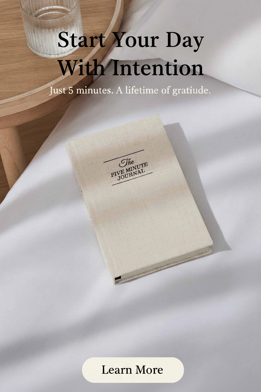 The Five Minute Journal - Original Linen